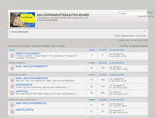 Tablet Screenshot of experimentierkasten-board.de